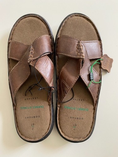 Men leather slip shoes - leather,